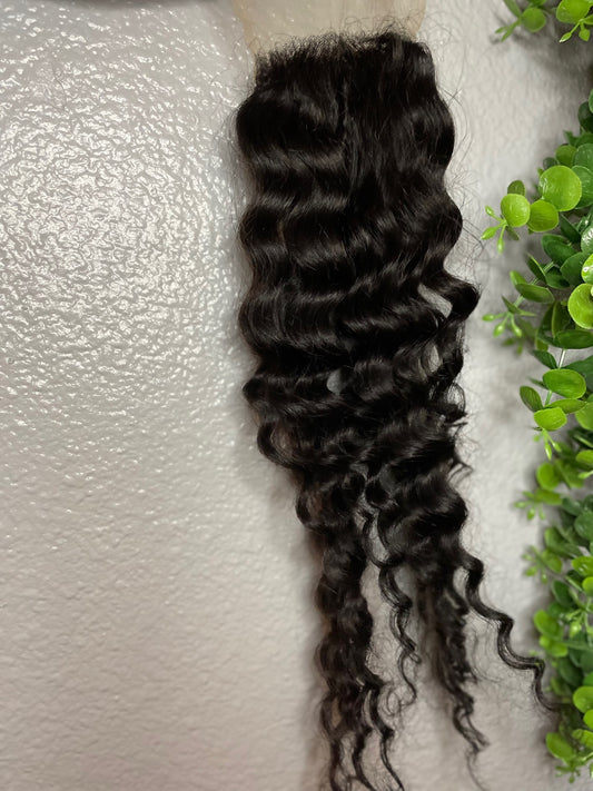 Wavy Raw Indian Lace Closures